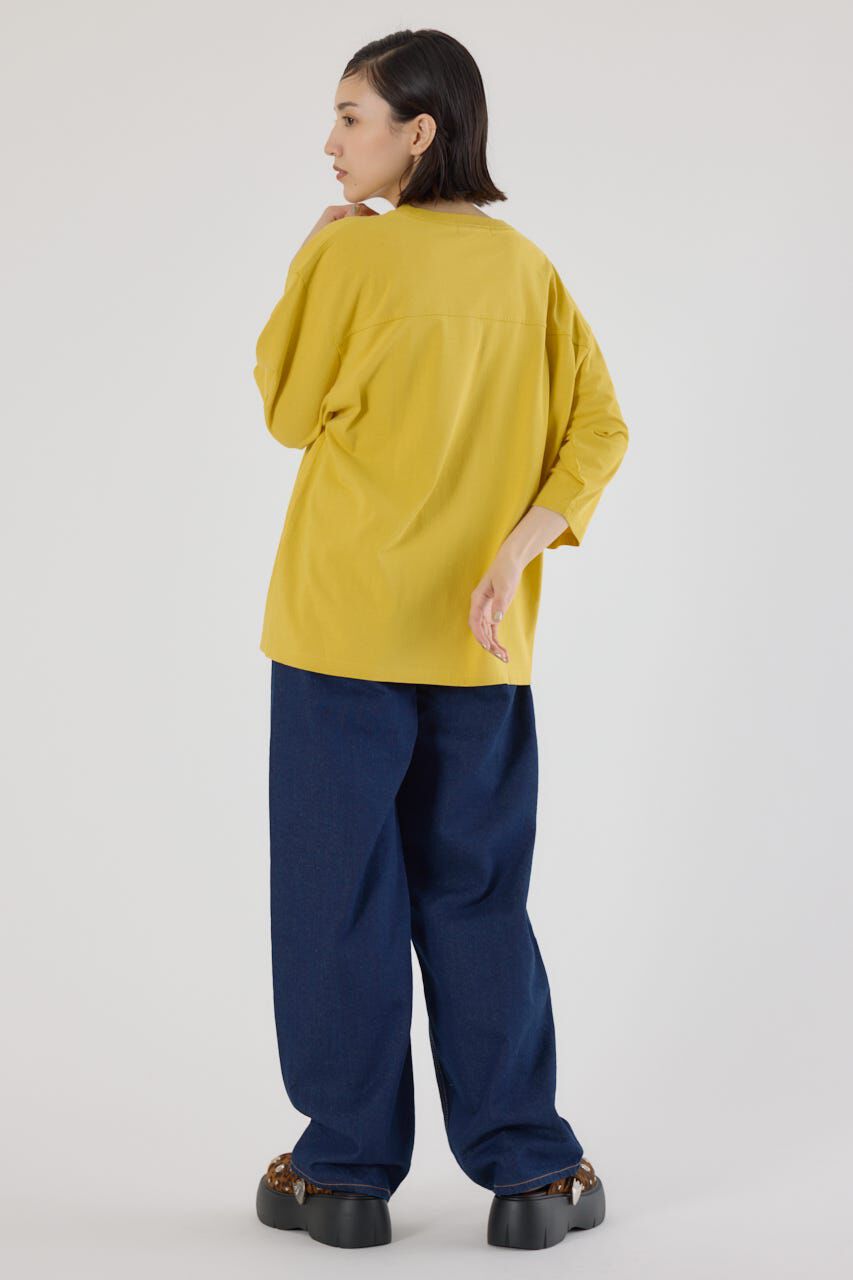 RODEO CROWNS「メッセージ5分袖Tシャツ」|Tシャツ・カットソー|