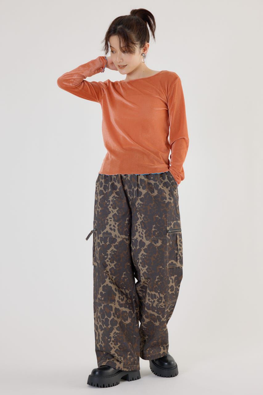 RODEO CROWNS「2WAYシアーベロアトップス」|Tシャツ・カットソー|