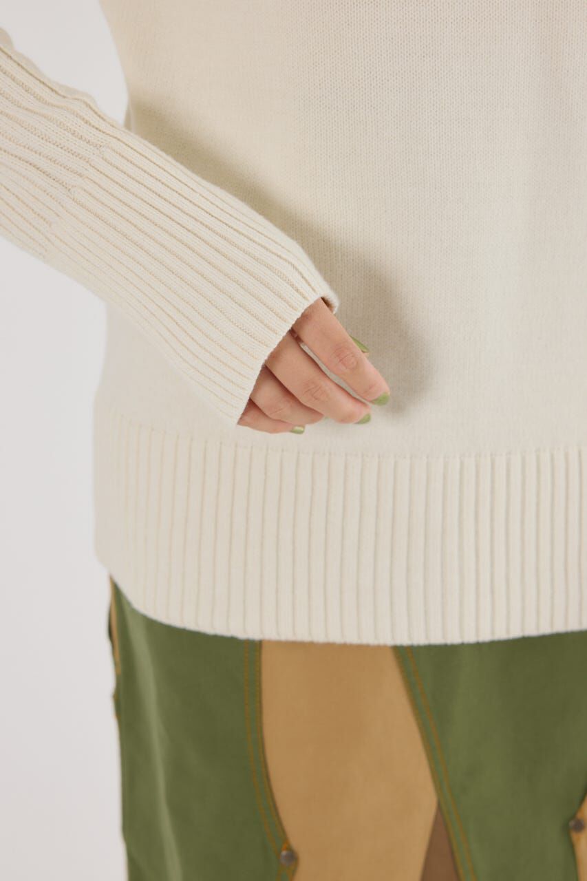 RODEO CROWNS「アームリブニットトップス」|ニット・セーター|