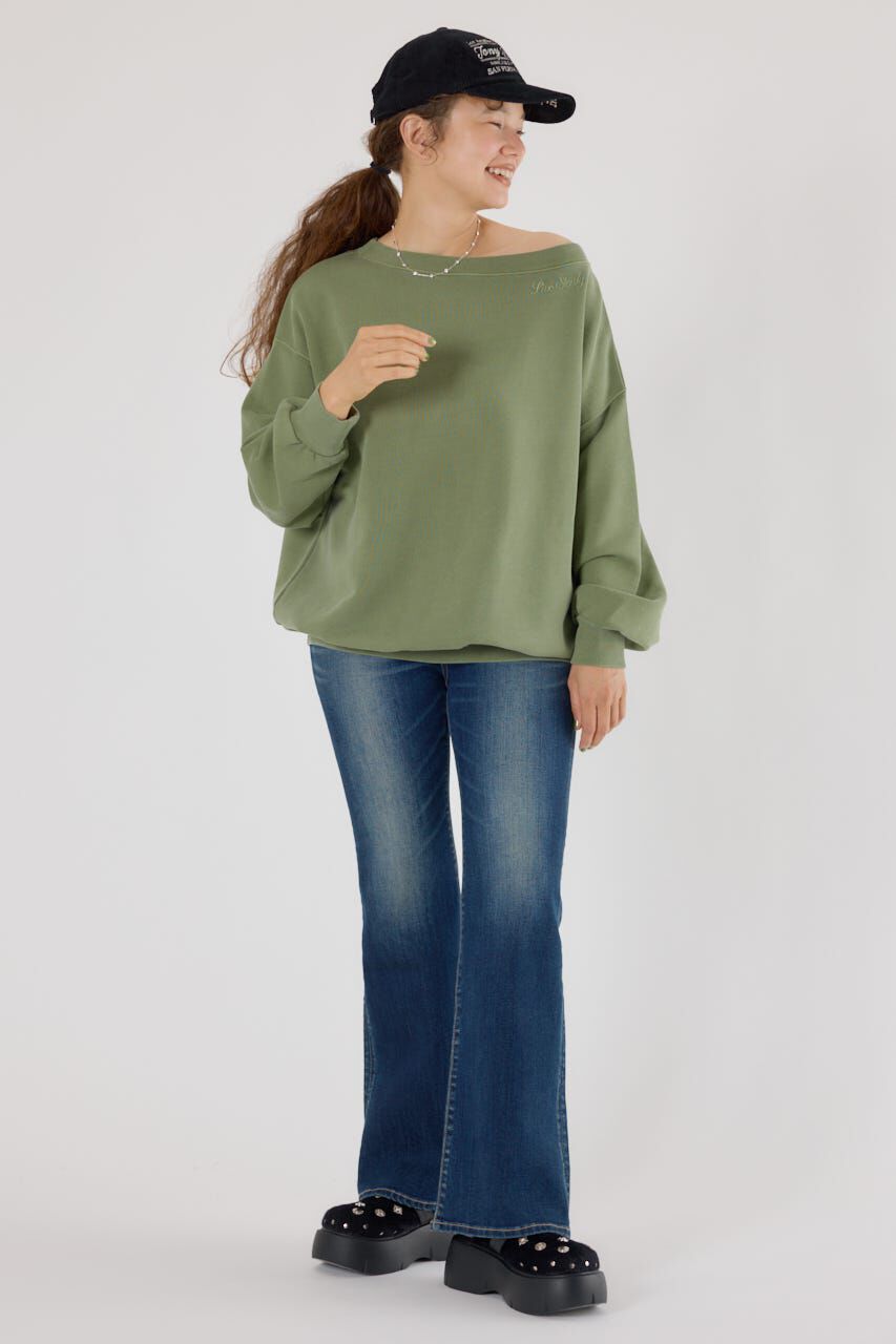 RODEO CROWNS「ワンショルダースウェットトップス」|Tシャツ・カットソー|