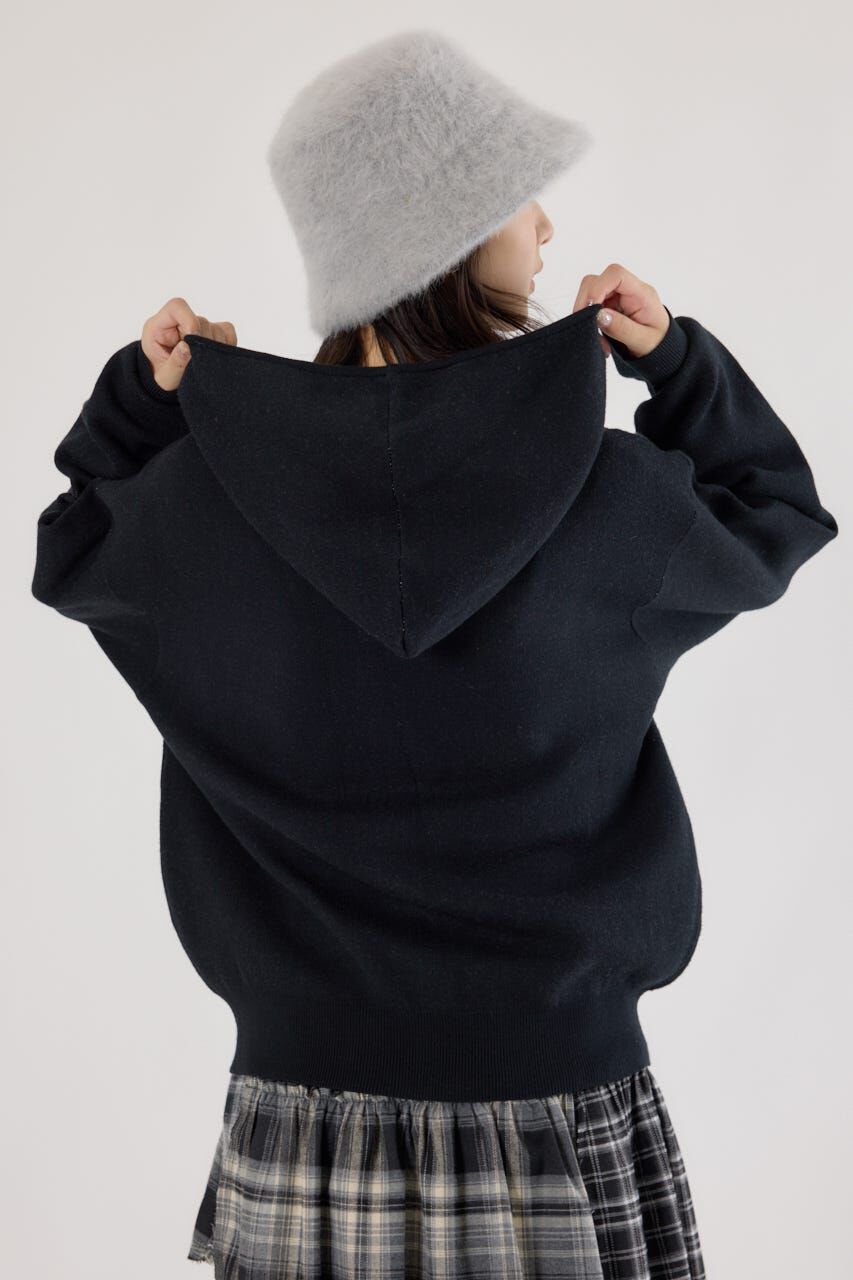 RODEO CROWNS「ジャガードニットジップパーカー」|パーカー|