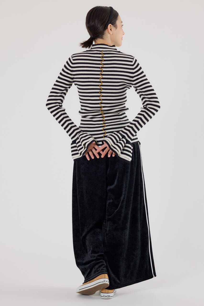 RODEO CROWNS「フリルリブニットトップス」|ニット・セーター|