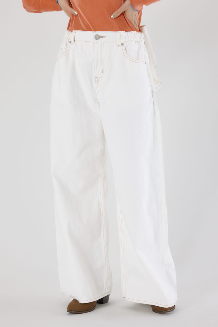 RODEO CROWNS「ビッグリボンデニムパンツ」|デニム|