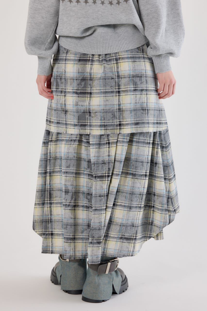 RODEO CROWNS「ヴィンテージチェックシャツスカート」|スカート|