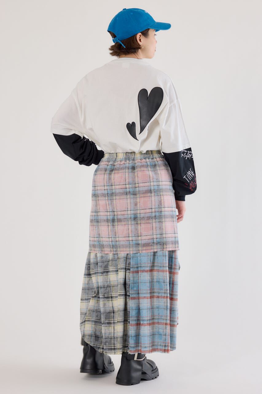 RODEO CROWNS「ヴィンテージチェックシャツスカート」|スカート|