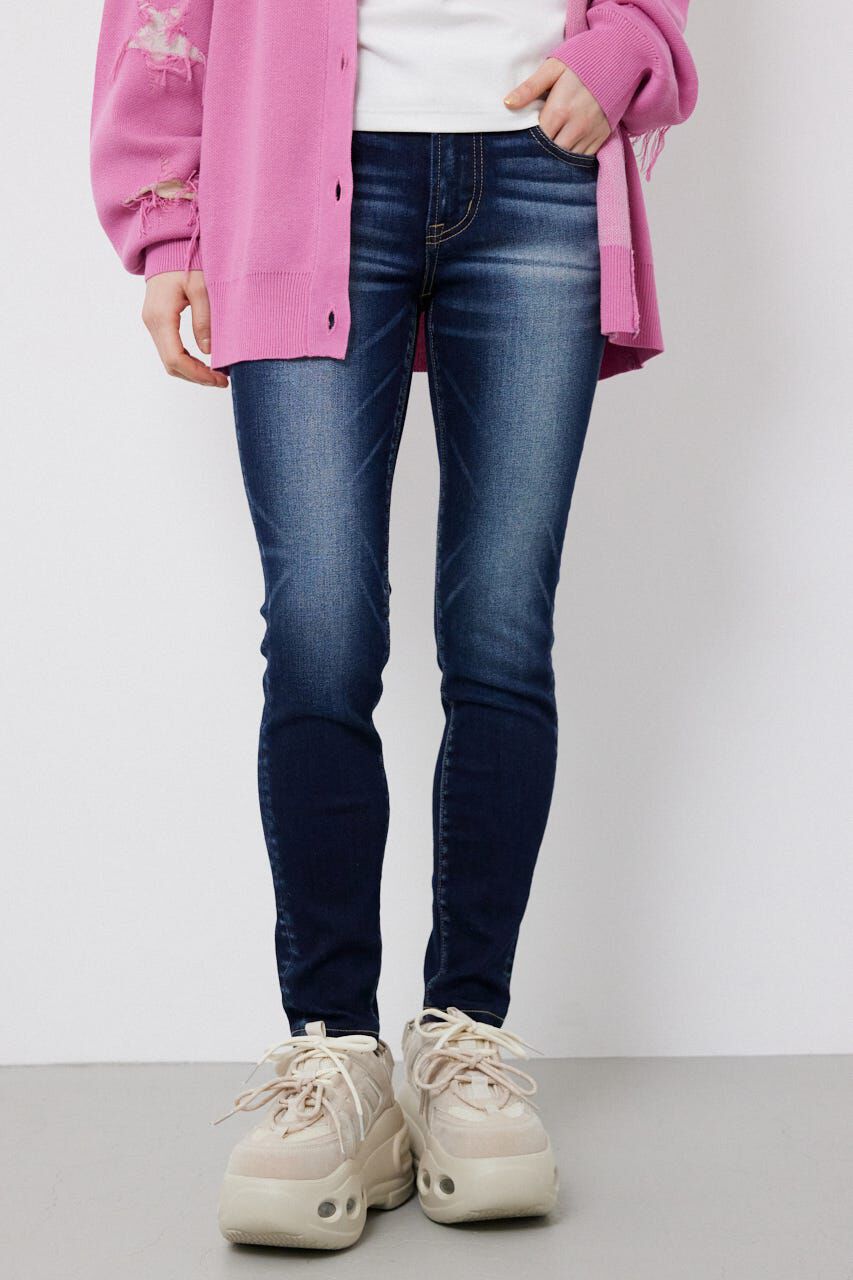 RODEO CROWNS「Beautiful スキニー デニム」|デニム|D/BLU3