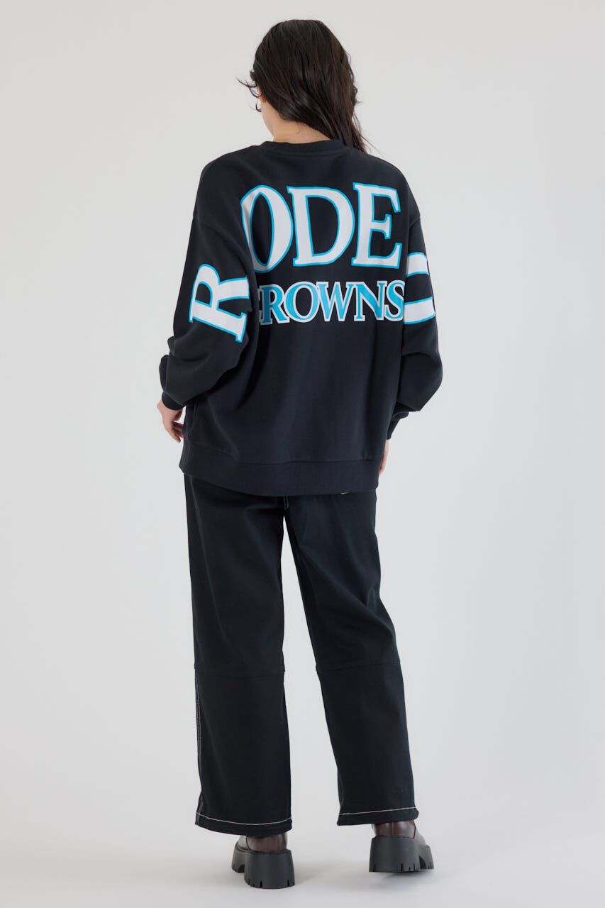 RODEO CROWNS「カラーアウトラインロゴスウェット」|パーカー|