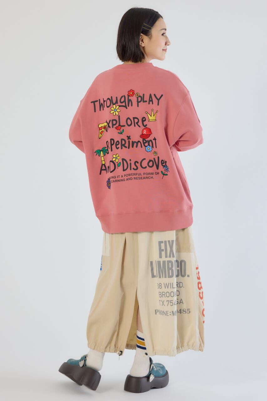 RODEO CROWNS「ドローイングスウェット」|パーカー|