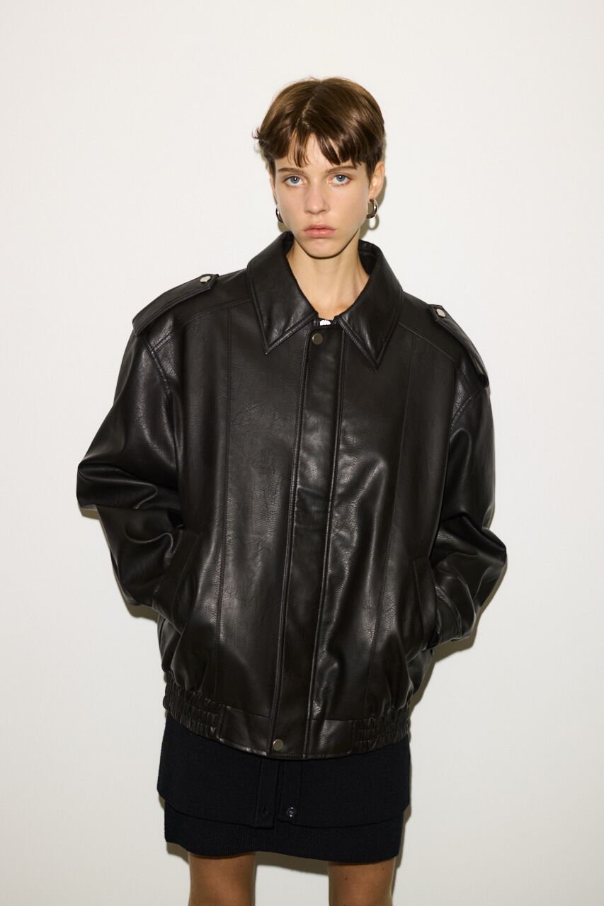 SLY「PAD IN F／LEATHER ジャケット」|その他|