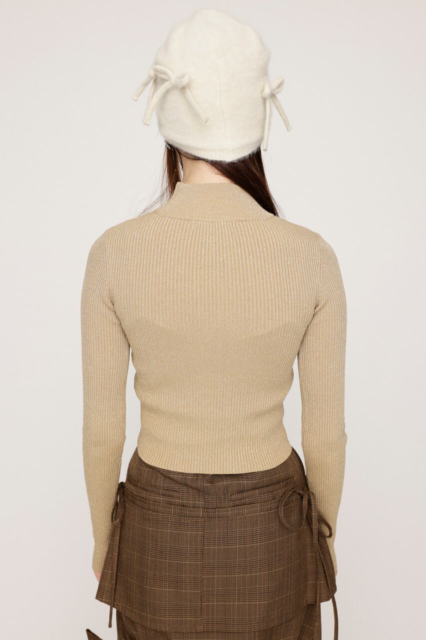 SLY「GLITTER COMPACT トップス」|ニット・セーター|