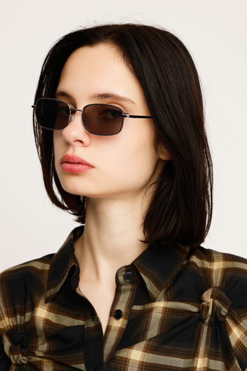 SLY「SILVER FRAME EYE WEAR」|メガネ|