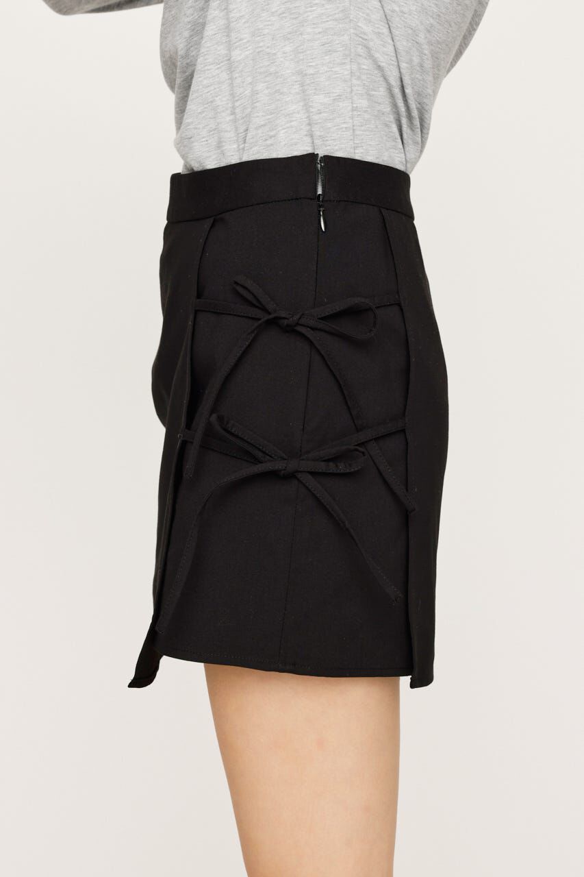 SLY「GATHER RIBBON WRAP ショートスカート」|スカート|