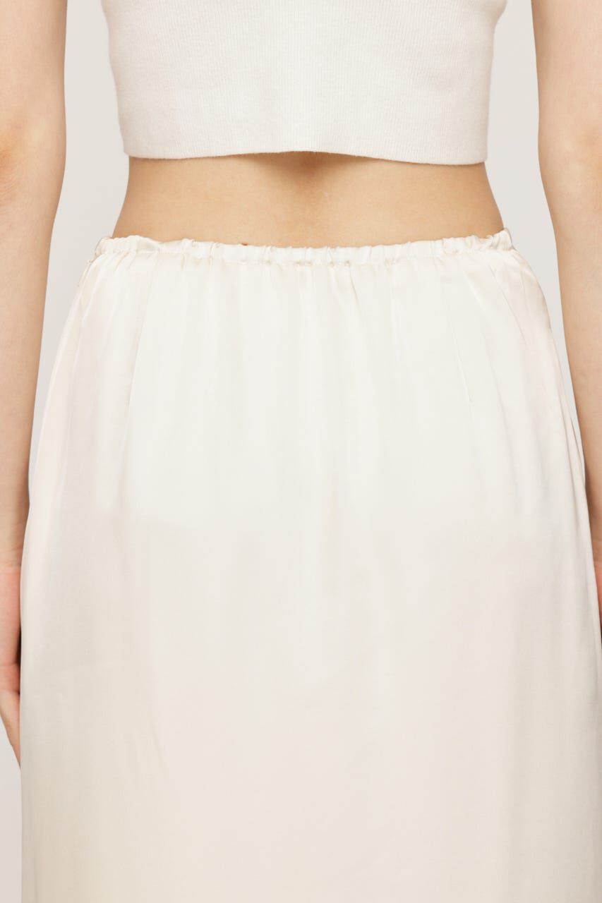 SLY「LACE SATIN ロングスカート」|スカート|