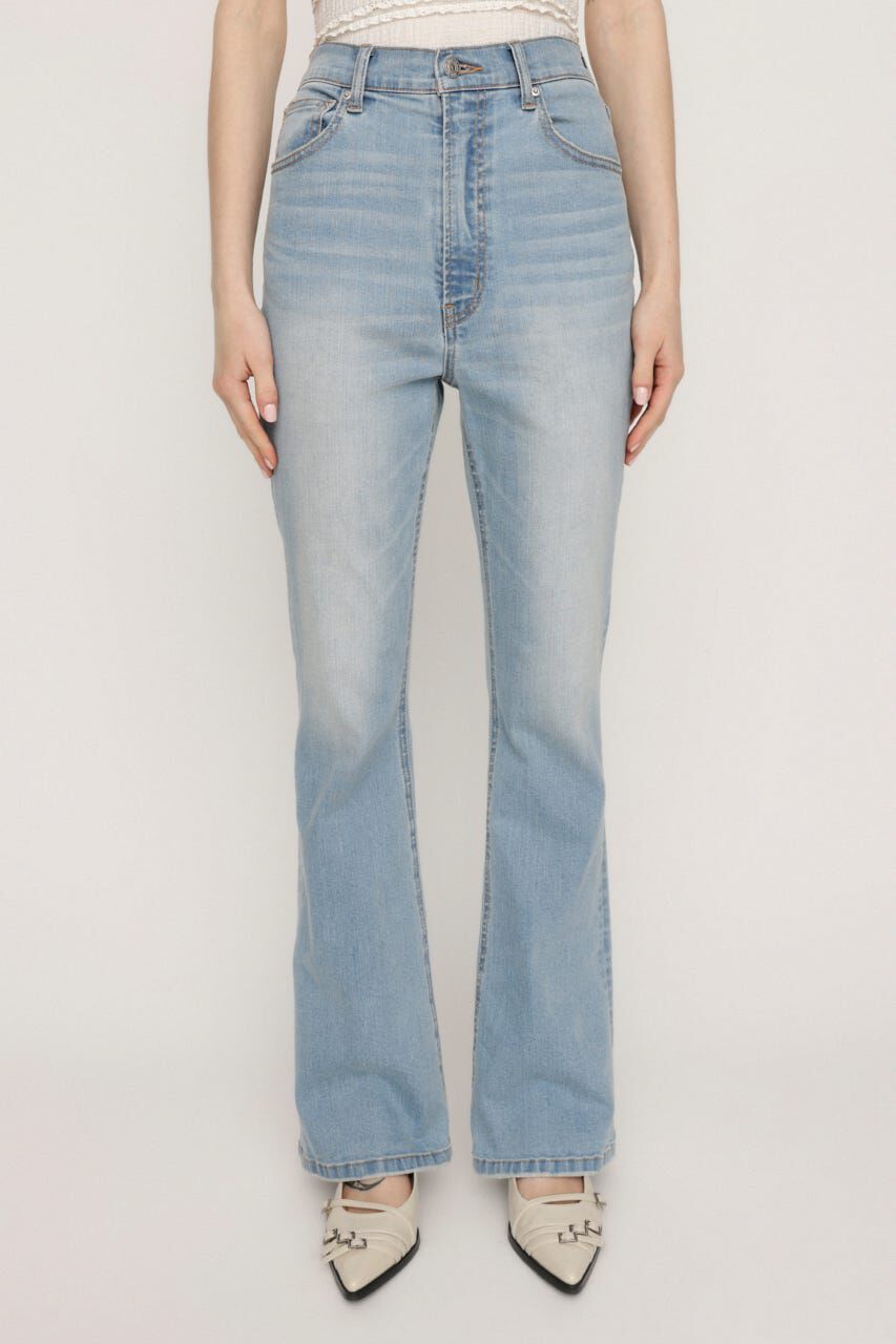 SLY「HW FLARE PT-C WITH ROICA（R）EF」|デニム|