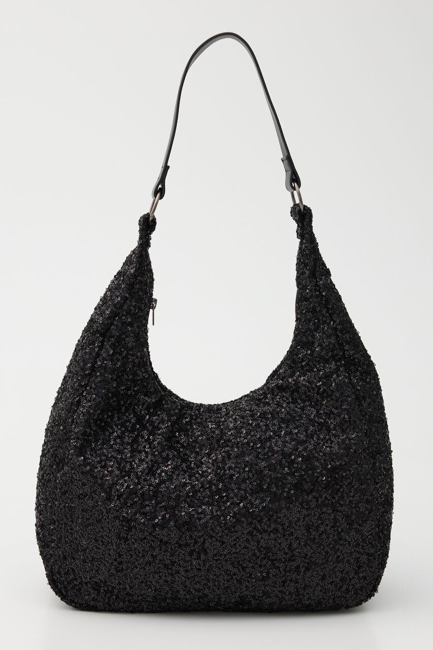 LAGUA GEM「SEQUINS BIG バッグ」|その他|BLK