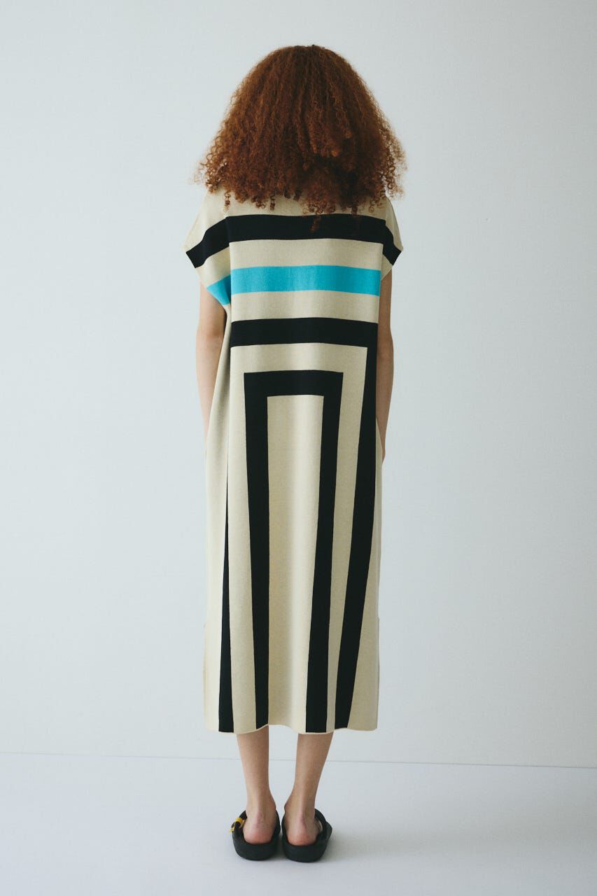 HeRIN.CYE「Square knit  one piece」|ワンピース|