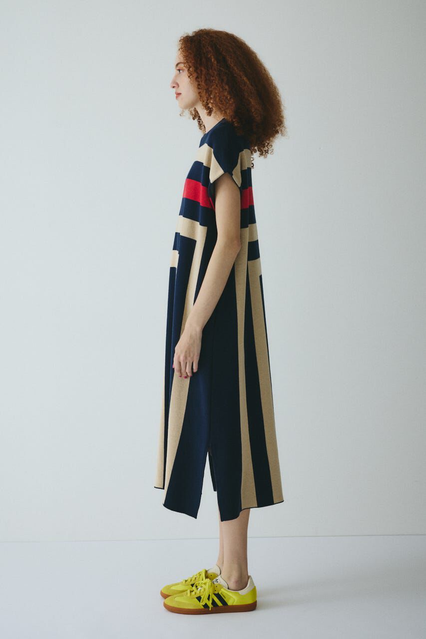 HeRIN.CYE「Square knit  one piece」|ワンピース|