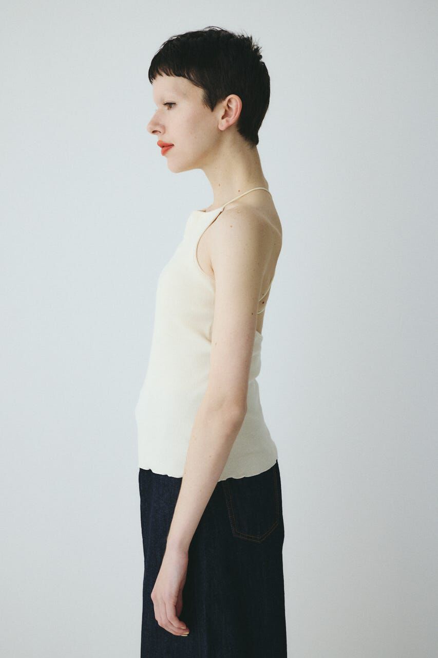 HeRIN.CYE「Bi color cord camisole」|キャミソール|