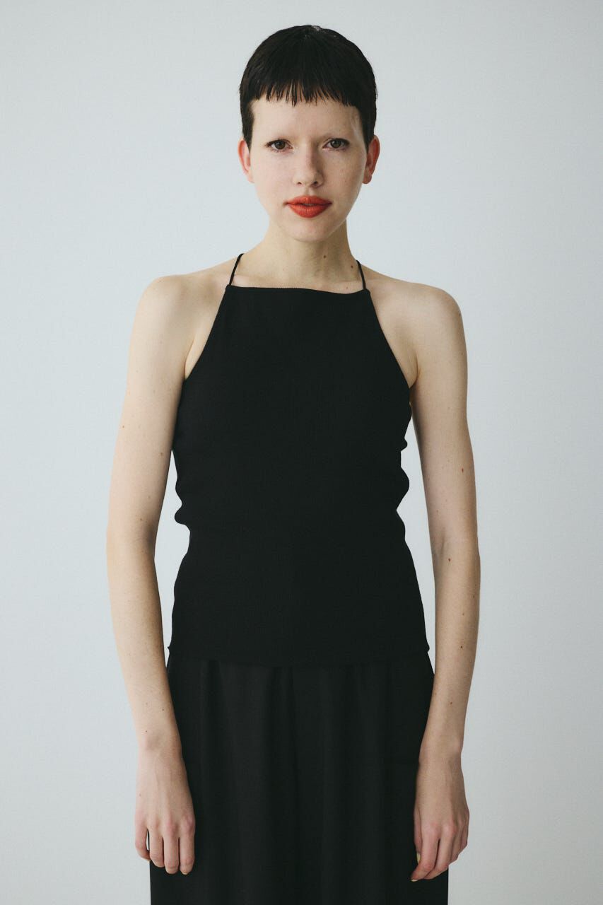 HeRIN.CYE「Bi color cord camisole」|キャミソール|BLK