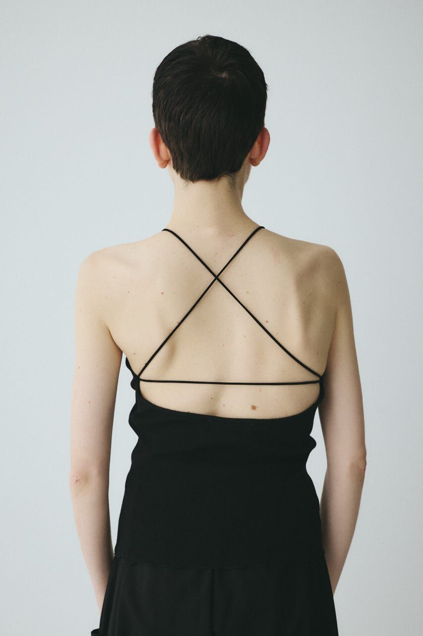 HeRIN.CYE「Bi color cord camisole」|キャミソール|