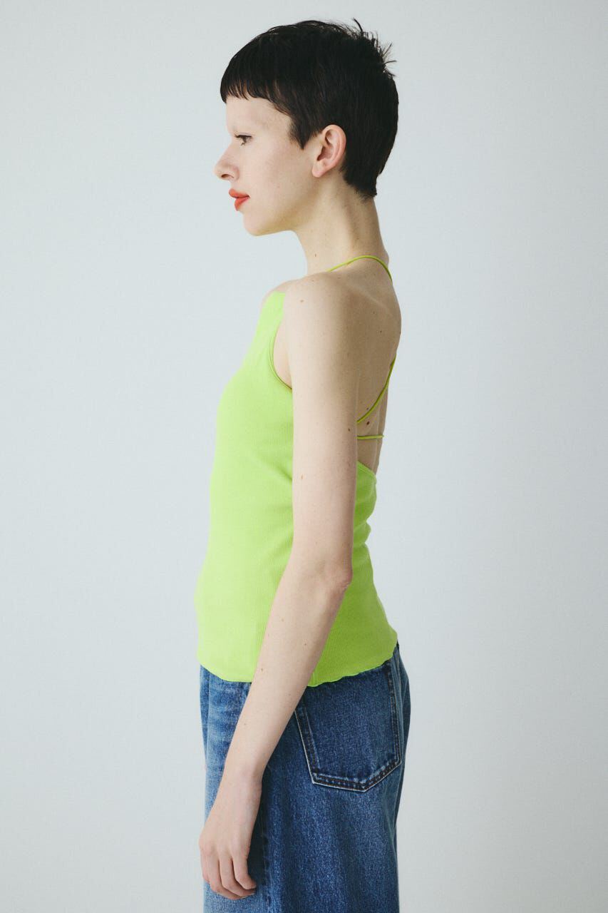 HeRIN.CYE「Bi color cord camisole」|キャミソール|