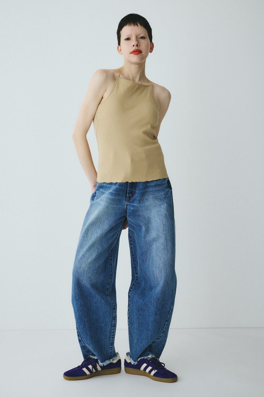 HeRIN.CYE「Bi color cord camisole」|キャミソール|