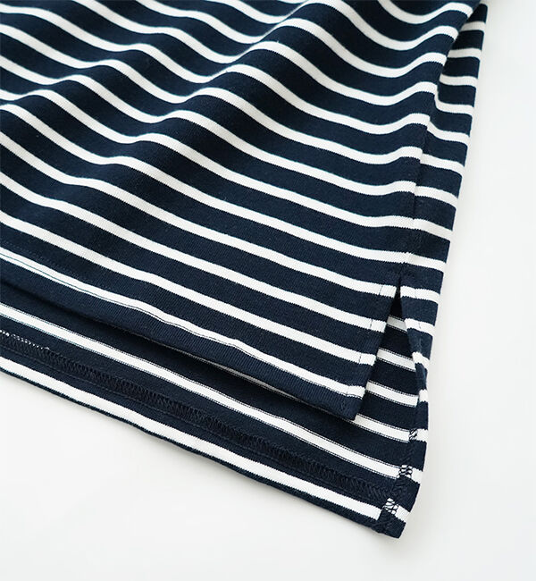 オローネ「サブリナボーダーロングスリーブ」|Tシャツ・カットソー|