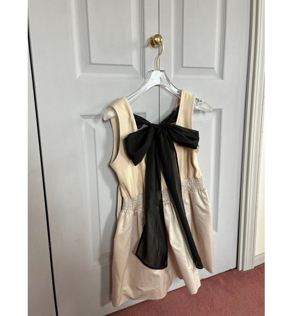 CALNAMUR「BACK RIBBON PEPLUM TOPS/バックリボンペプラムトップス」|Tシャツ・カットソー|