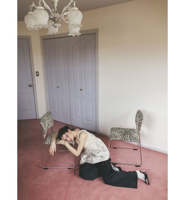 CALNAMUR「BACK RIBBON PEPLUM TOPS/バックリボンペプラムトップス」|Tシャツ・カットソー|