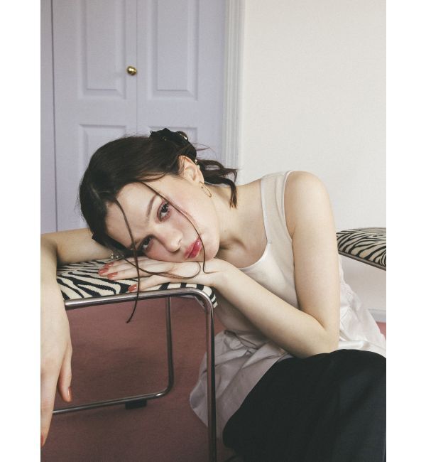 CALNAMUR「BACK RIBBON PEPLUM TOPS/バックリボンペプラムトップス」|Tシャツ・カットソー|