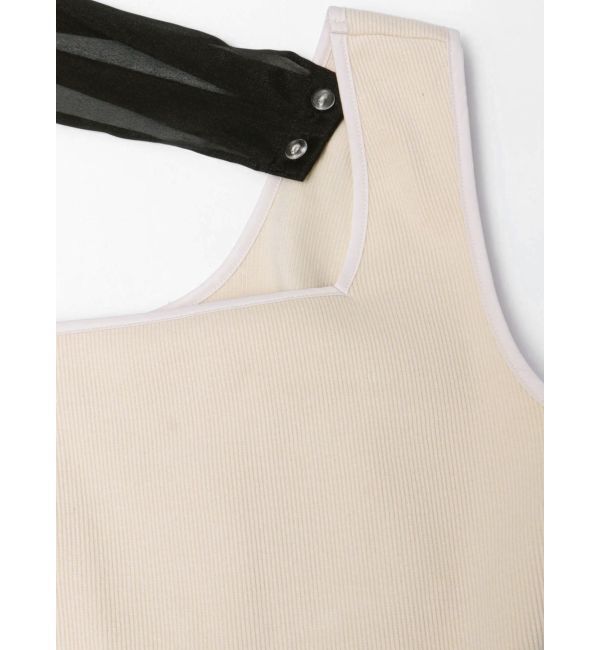 CALNAMUR「BACK RIBBON PEPLUM TOPS/バックリボンペプラムトップス」|Tシャツ・カットソー|