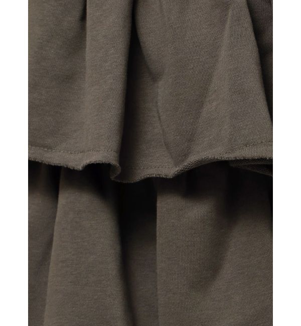 CALNAMUR「スカートレイヤードスウェットパンツ」|その他|