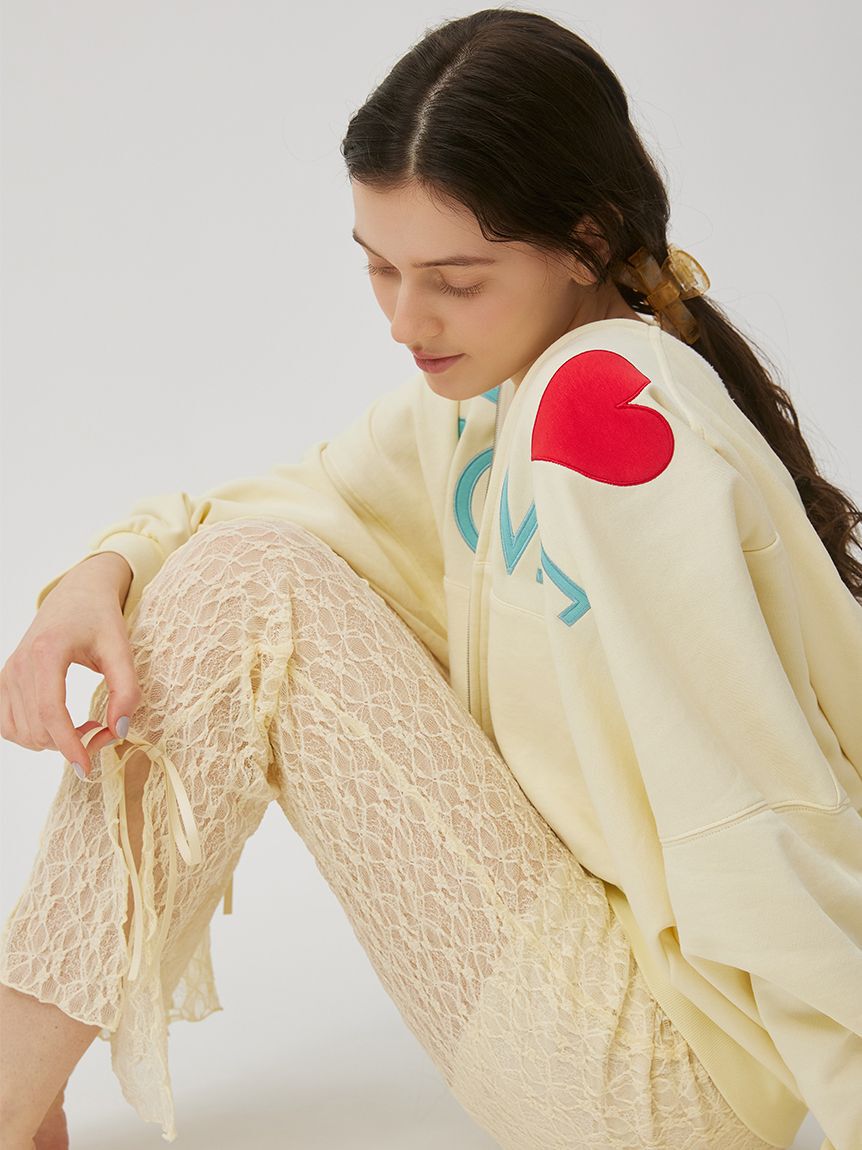 SNIDEL HOME「ロゴスウェットパーカー」|ルームウェア|