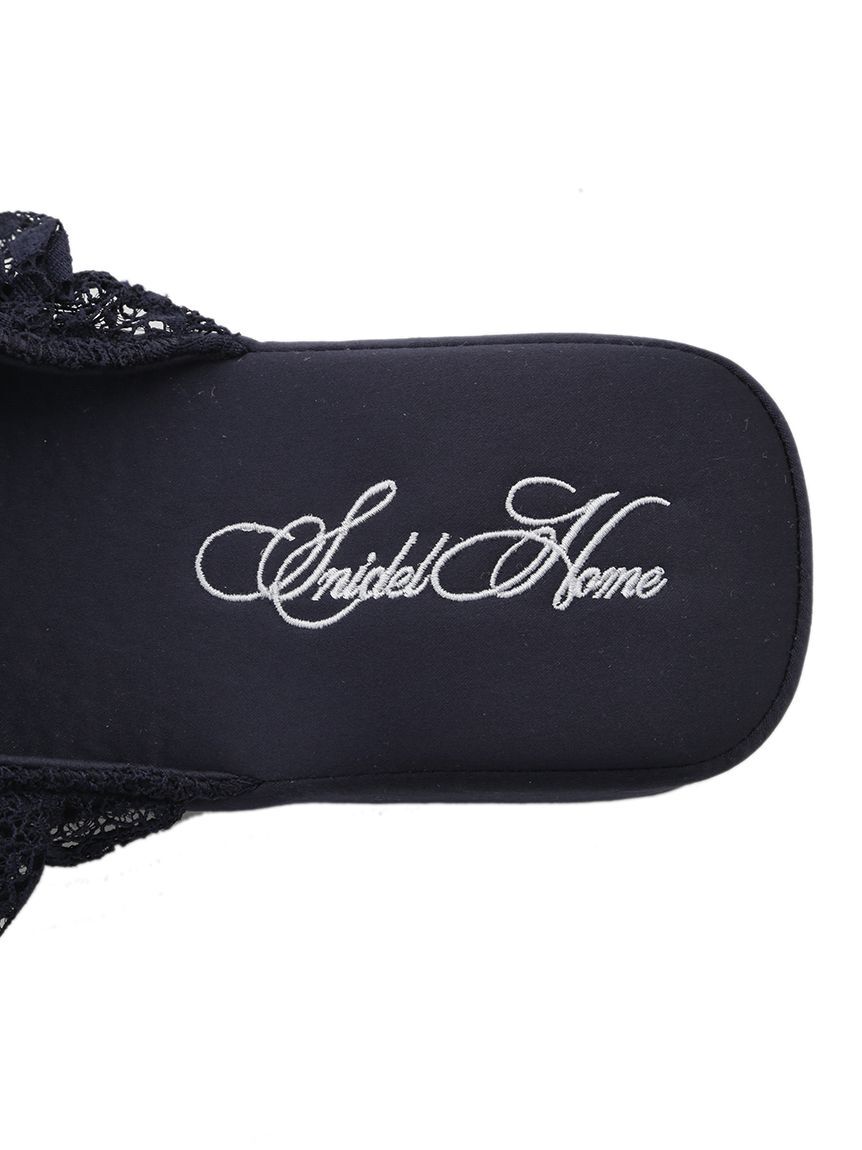 SNIDEL HOME「サテンレースルームシューズ」|ルームシューズ|