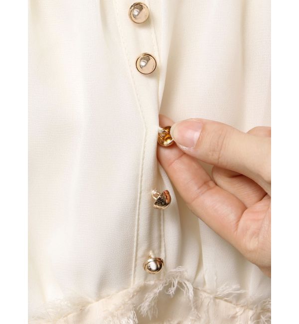 RESEXXY「ジャガードドッキングミニフレアワンピース」|ワンピース|