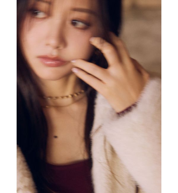 RESEXXY「ハートストーンチェーンネックレス」|ネックレス|