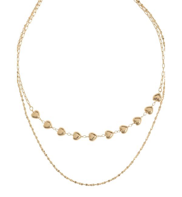 RESEXXY「ハートストーンチェーンネックレス」|ネックレス|