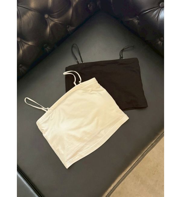 dazzlin「カップ付インナーキャミソール」|キャミソール|