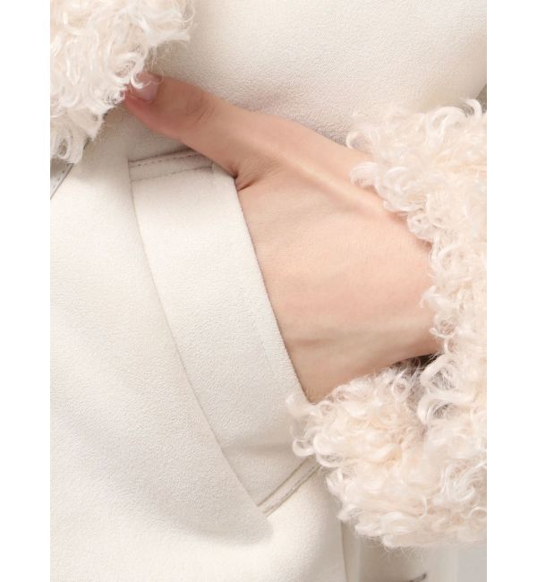 dazzlin「ビッグカラームートンブルゾン」|ブルゾン・スタジャン|