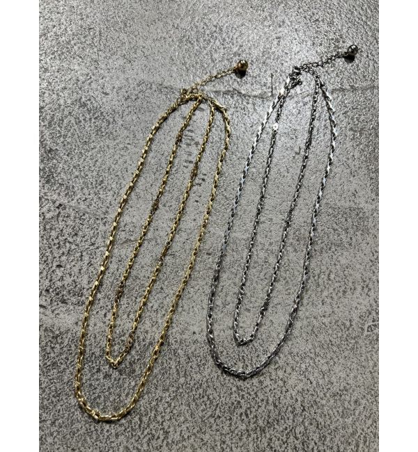 EMODA「ボックスEマークネックレス」|ネックレス|