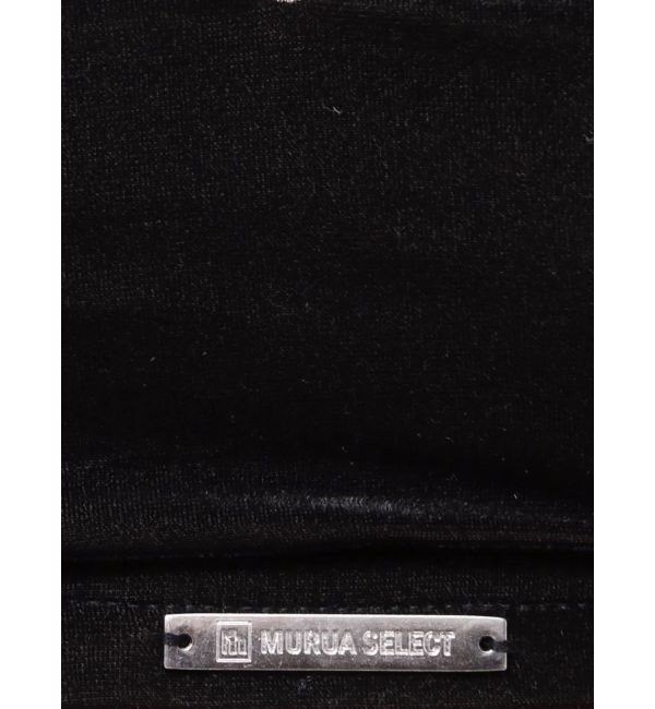 MURUA「ロゴプレートベロアキャミ」|キャミソール|