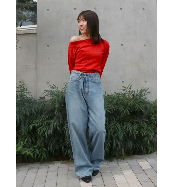 Ungrid「ギャザーデザインフィトニット」|ニット・セーター|