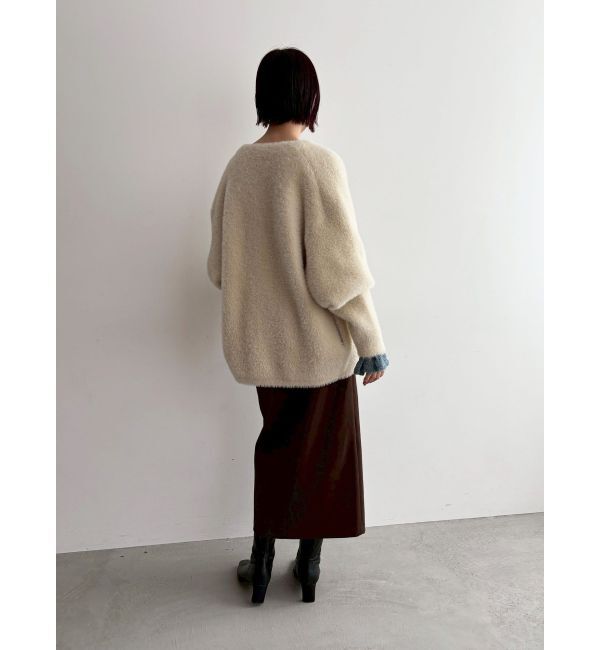 LAGUNAMOON「スエードライクジップIラインスカート」|スカート|
