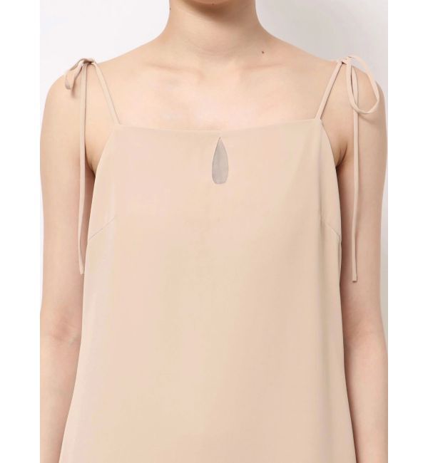 LAGUNAMOON「ドロップディティールサテンキャミワンピース」|ワンピース|