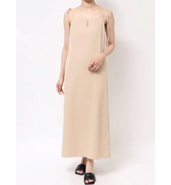 LAGUNAMOON「ドロップディティールサテンキャミワンピース」|ワンピース|