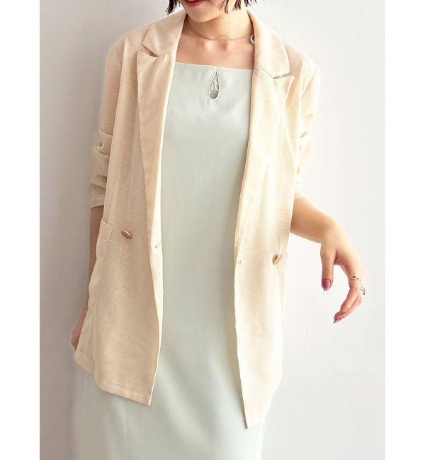 LAGUNAMOON「ドロップディティールサテンキャミワンピース」|ワンピース|