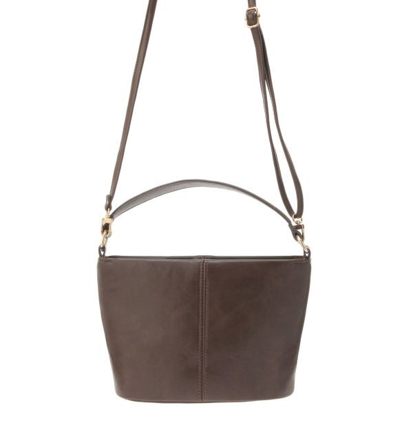 LAGUNAMOON「フェイクオイルレザー2WAYバッグ」|ハンドバッグ|