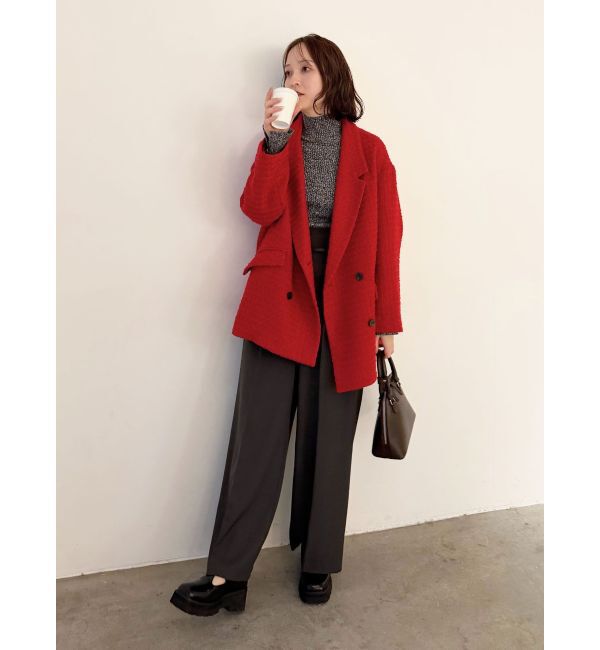 LAGUNAMOON「ツイードオーバージャケットコート」|その他|
