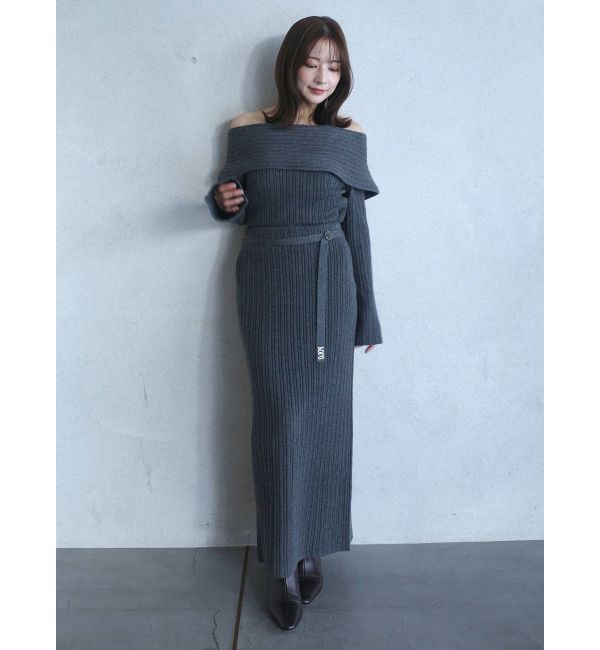 LAGUNAMOON「【POLO BCSコラボ】Iラインニットスカート」|スカート|