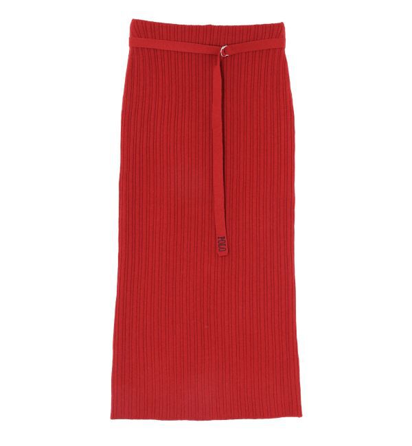 LAGUNAMOON「【POLO BCSコラボ】Iラインニットスカート」|スカート|